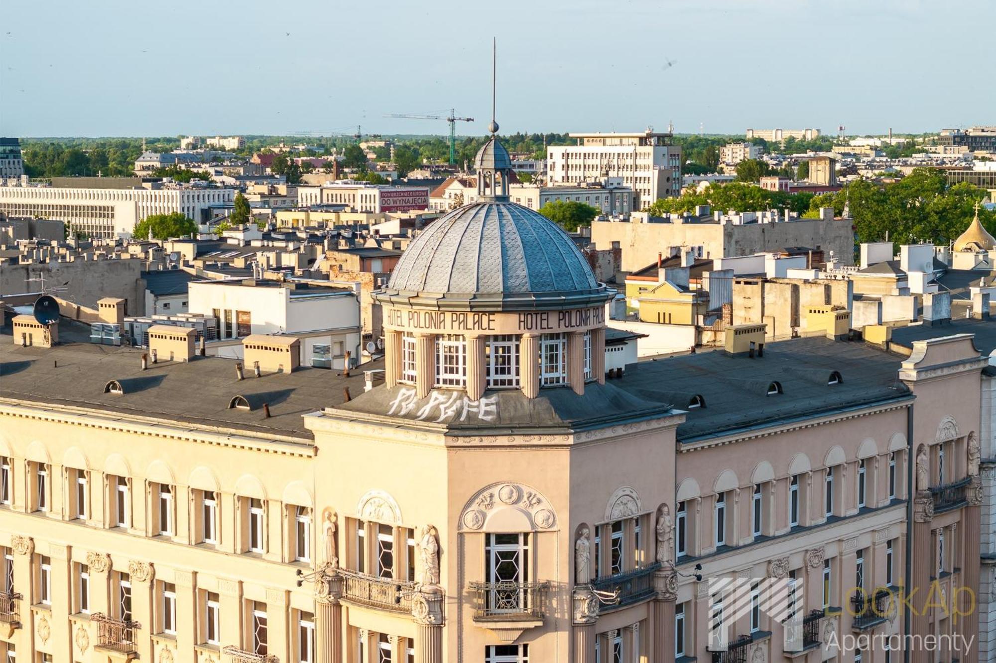 Polonia Residence Panorama By Lookap Klimatyzacja Lodž Exteriér fotografie